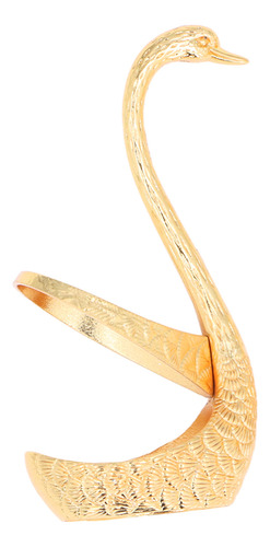 Suporte De Colher De Café Elegant Swan Zinc Alloy Embossment