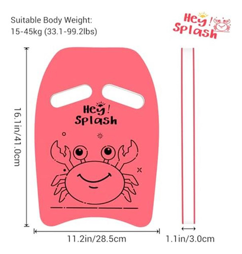 Heysplash - Tabla De Natación Para Niños, Tabla De Natación