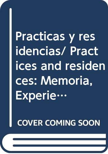 Libro Practicas Y Residencias Memoria Experiencias Horizonte