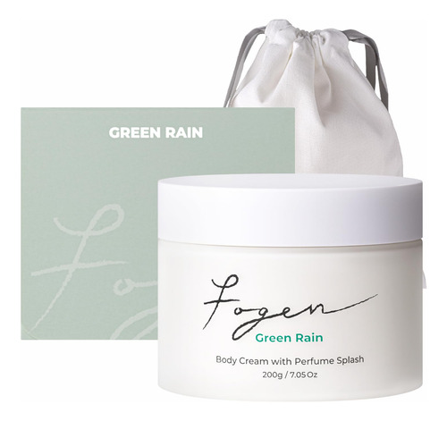 Fogen Crema Corporal Con Perfume Splash Green Rain  Acei.