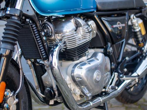 Imagen 14 de 25 de Royal Enfield Interceptor 650 Ventura Blue Entrega Inmediata