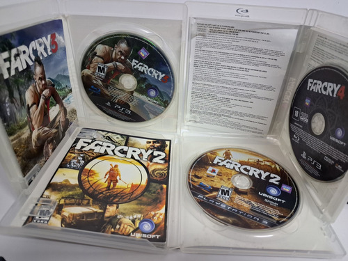 Trilogia Far Cry 2, 3 E 4 Ps3 Mídias Físicas Em Bom Estado (Usado)