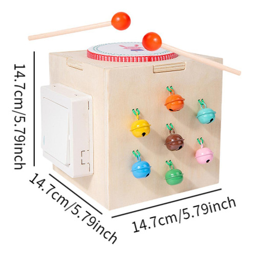 Juego De Instrumentos Musicales Montessori Para Aprendizaje