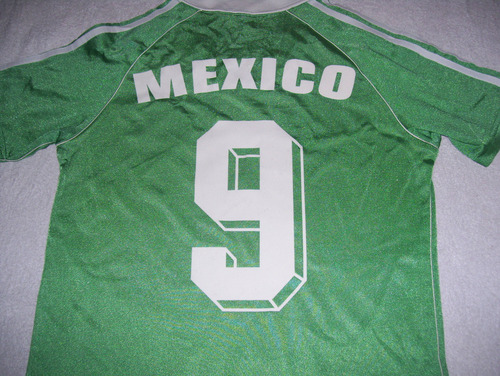 Seleccion Mexico Adidas 1988 Copa De Oro #9 Hugo Sanchez (Usado)