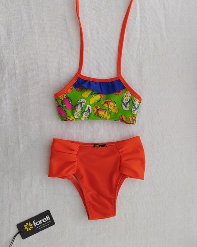 Imagem 1 de 2 de Biquini Cropped Infantil