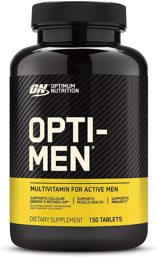 Multivitamínico Opti-men Optimum Nutrition 150 Tabletas