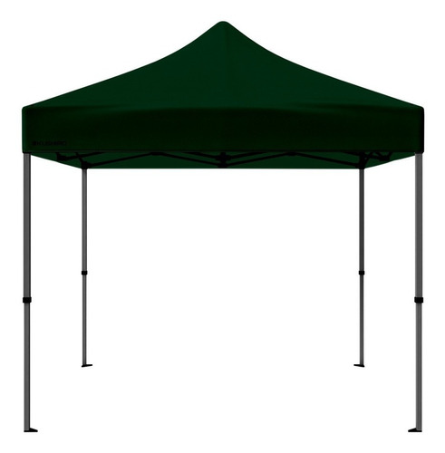 Gazebo 3x4.5 Mts Plegable Portátil Verde + Bolso Transporte