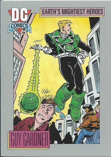 Barajita Guy Gardner Dc Comics 1991 #54 Mightiest Heroes