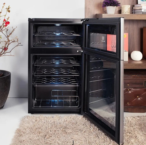 Adega De Vinhos Electrolux Para 29 Garrafas Até 18° C Acd29 (Usado)