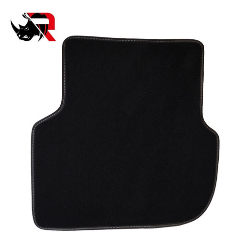 Imagen 4 de 5 de Tapete Jetta Vw Bicentenario Vw Mk6 De Alfombra 2 Logos Rojo