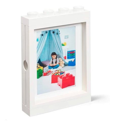 Porta Retrato Lego Picture Frame Para Pared Color Blanco