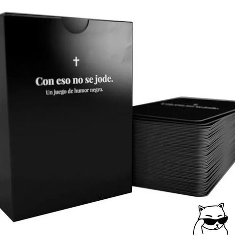 Imagen 1 de 4 de Juego Cartas Con Eso No Se Jode Poppular Humor Negro Previa