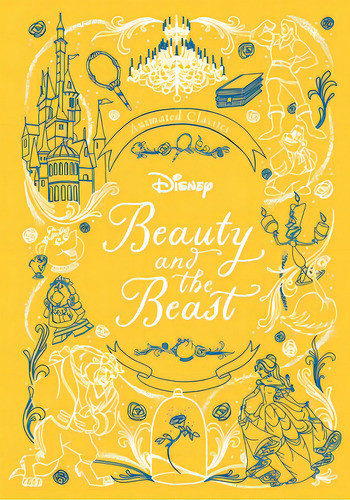 Disney Animated Classics: Beauty And The Beast, De Editors Of Studio Fun International. Editorial Studio Fun Intl, Tapa Dura En Inglés