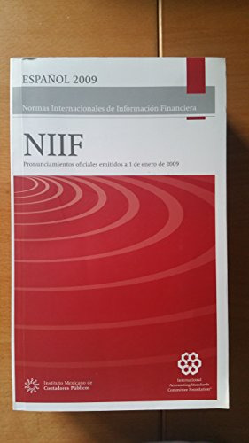 Libro Niif 2009 Normas Internacionales De Información Financ