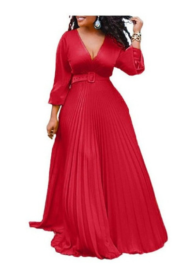 Vestidos De Gasa Manga Larga | MercadoLibre 📦 Vestidos De Gasa Manga Larga | MercadoLibre 📦