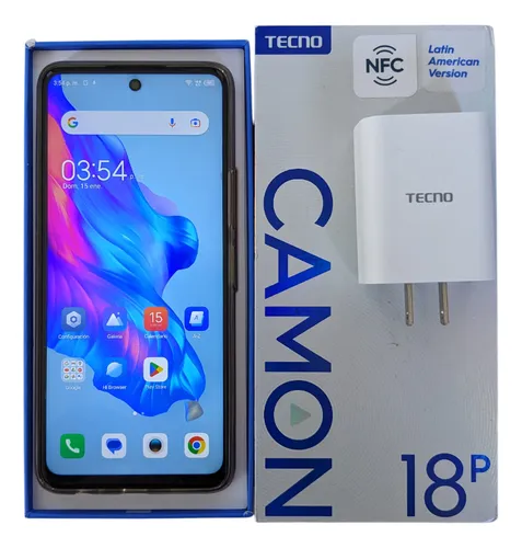 Tecno Camon 18p Nfc 128gb 8gb Dual Sim Blanco Mejor Camara (Usado)