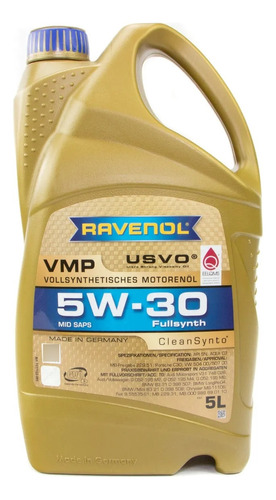Aceite Ravenol 5w30 Vmp Pao 5 Litros