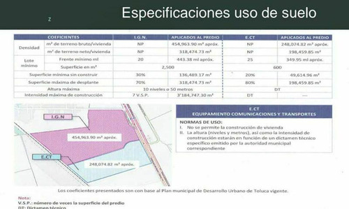 Terreno Industrial En Venta Edo.mex/toluca