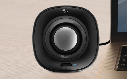 Parlantes Spekter 2.0, Estéreo, 6 Watts, Usb, 3.5mm, Xts-115 Color Rojo