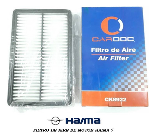 Filtro De Aire Haima 7 Mazda 6