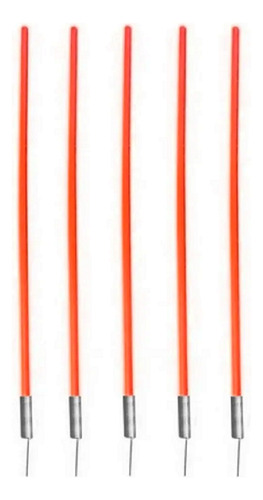 5x Bastón De Slalon 1m, Entrenamiento/ Coordinación Naranja