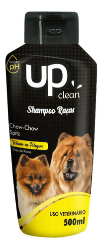 Shampoo Up Clean Raças 500ml Chow Chow E Spitz