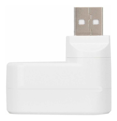 Hub Usb 2.0 Mini Portatil Plug And Play Para Pc Blanco