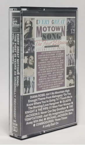Cassette Varios Artistas - Every Great Motown Song Vol. Ii