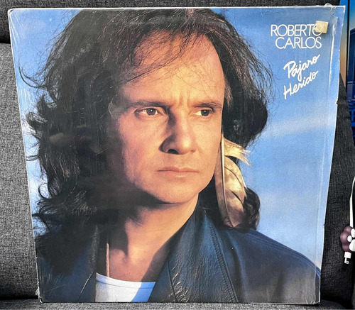 Disco Lp Roberto Carlos - Pájaro Herido 1990 Nacional Insert