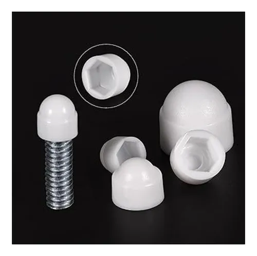 Uxcell Cubiertas De Plástico Para Tuercas De Pernos De