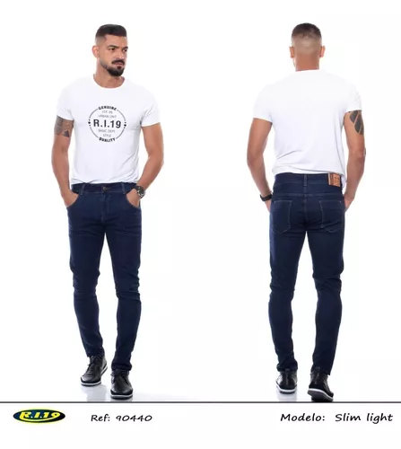 calça jeans masculina ri19