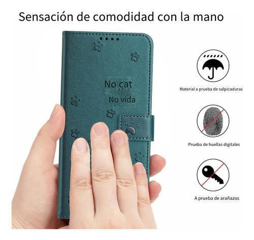 Funda Protectora Tipo Cartera Para Huawei Honor X9b Huawei Magic 6 Lite Con Tarjetero