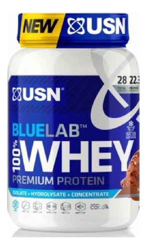 Proteina Whey Protein 100% Premium Whey Usn 908 Grs Sabor Chocolate