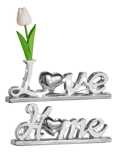 Love Home Decoración De Mesa, Manualidades, Letras