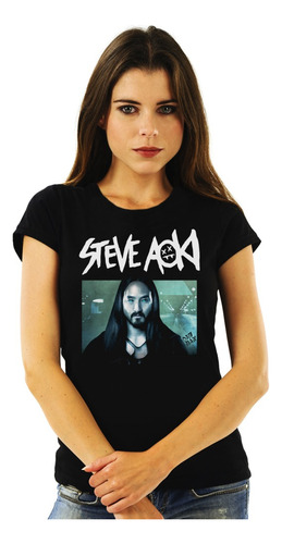 Polera Mujer Steve Aoki Contest Pop Impresión Directa