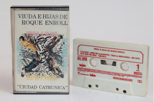 Cassette Viuda E Hijas De Roque Enroll Ciudad Catrúnica 1985