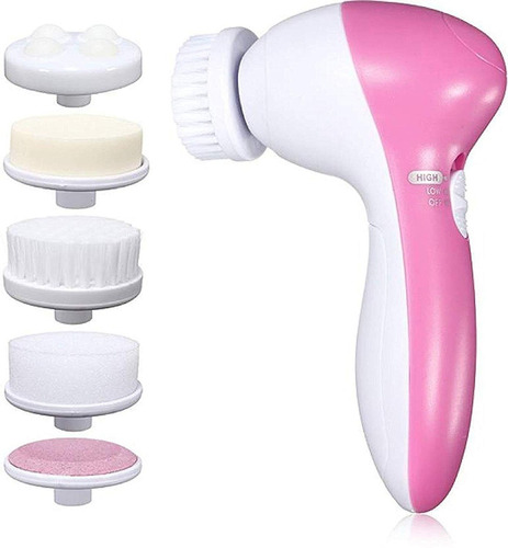 5 In 1 Beauty Care Brush Massager Scrubberel 