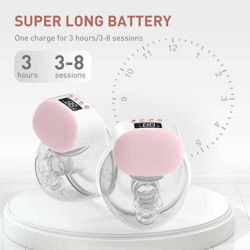 Ikare Extractor De Leche Doble Portátil, Manos Libres,