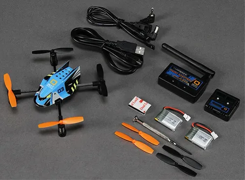 Micro Q-bot W/2.4ghz Rf Module Spektrum/jr/futaba Compatible