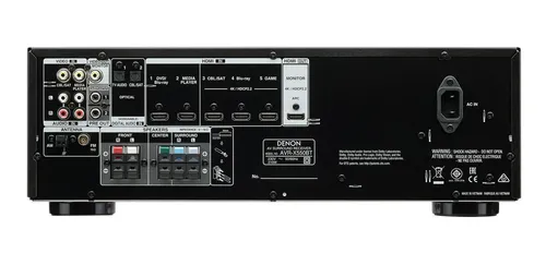 Receiver Av 5.2 Ch 4k Denon Avr-x550bt