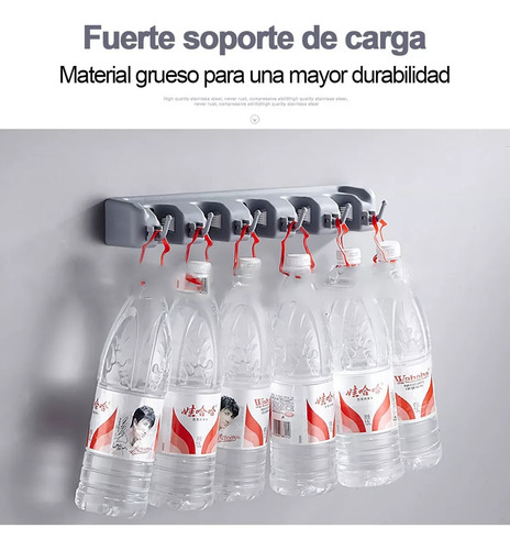 Porta Escobas Organizador De Escobas Espacios Y Gancho
