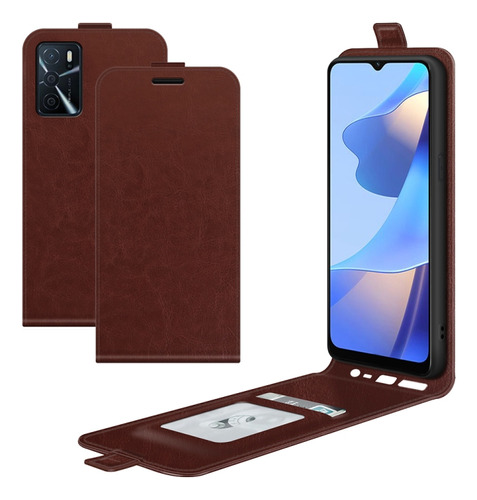 For Oppo A16 R64 Vertical Flip Leather Tpu Case