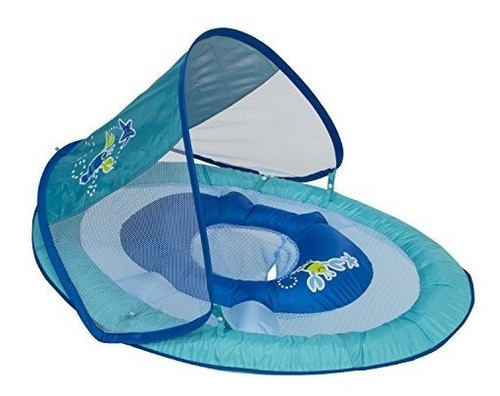 Flotador Para Bebé Swimways Con Capota Para El Sol