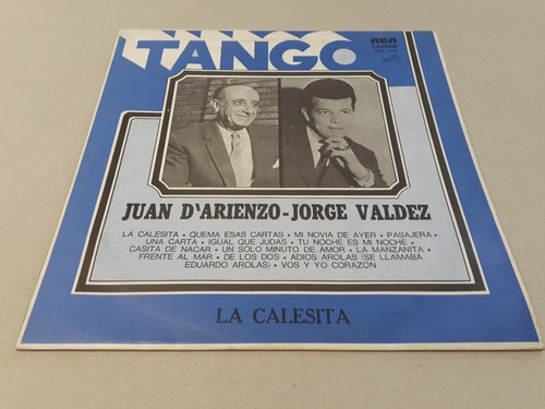 La Calesita, D'arienzo - Valdez - Lp 1980 Nacional 7.5/10