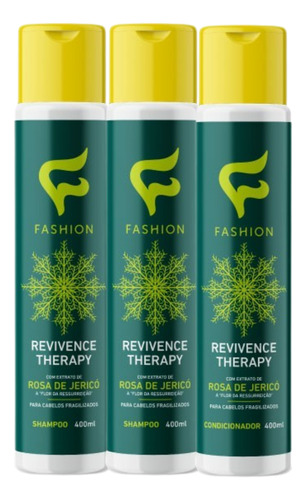 Kit 2x Shampoo + 1x Condicionador Revivence Therapy