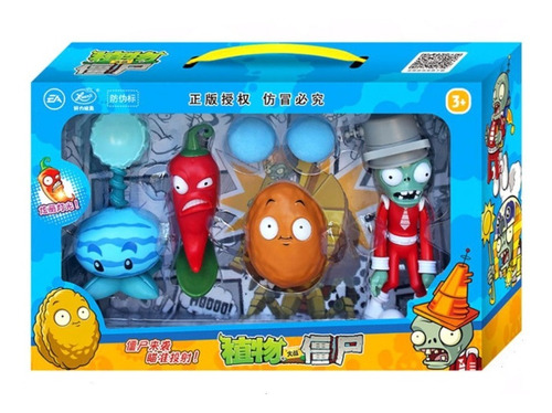 Juego Plantas Vs Zombies Colección Juguete Novedoso Niños 