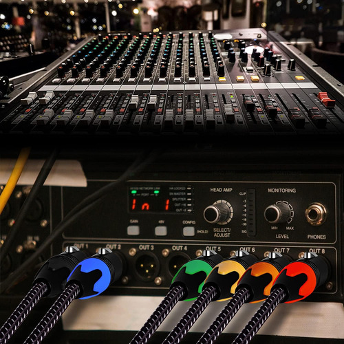 Cables De Microfono Mikiz Xlr -audio De Microfono Xlr Macho