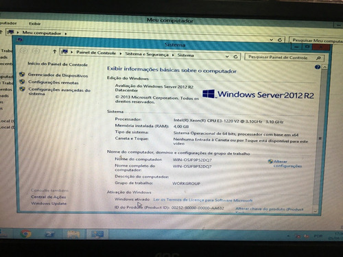 Servidor Ibm System X3100 M4 Processador E3-1220v2 Gt 210