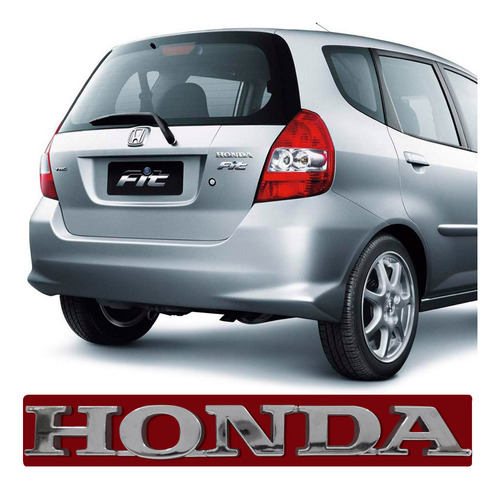 Emblema Honda Porta Malas - New Civic 2009 A 2015 - Cromado