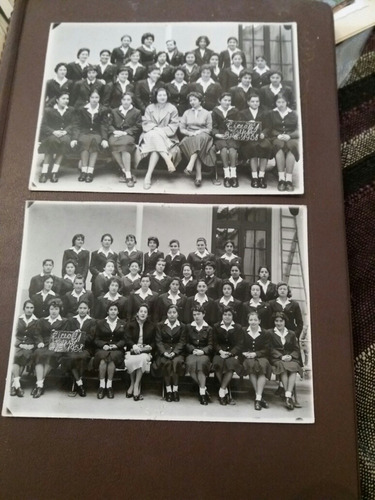 5 Fotos Del Liceo N° 1 Valparaiso 1958 ( Ff238